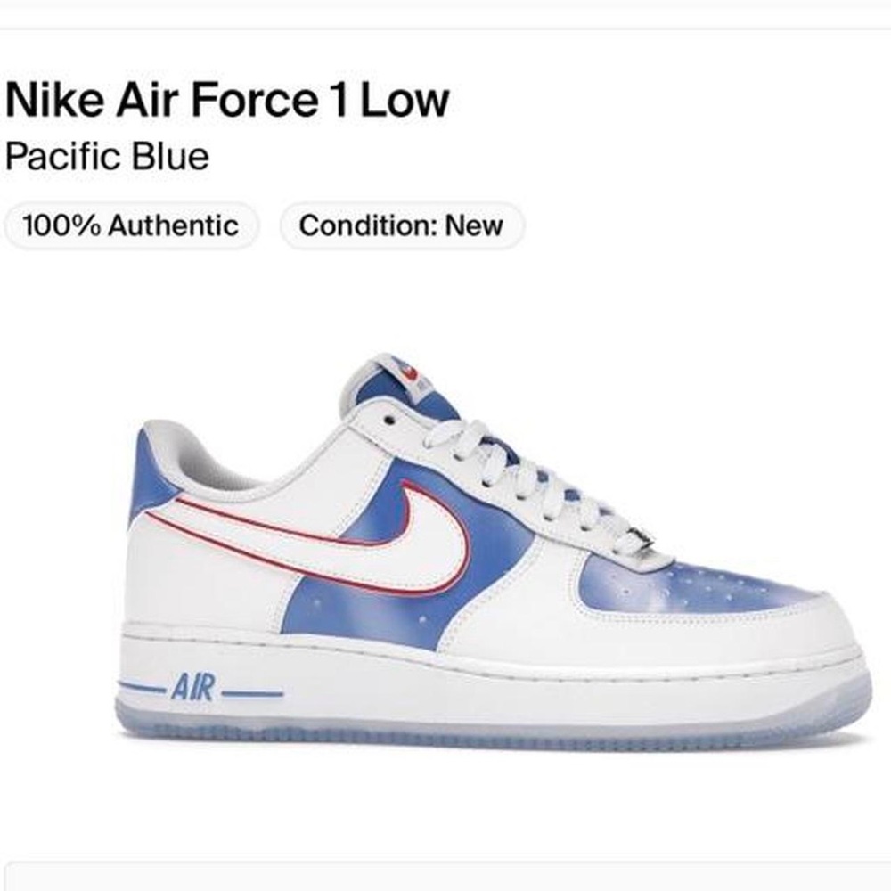 2020 Air Force 1 Low 'New Jersey Nets Hardwood Classics' / Pacific Blue